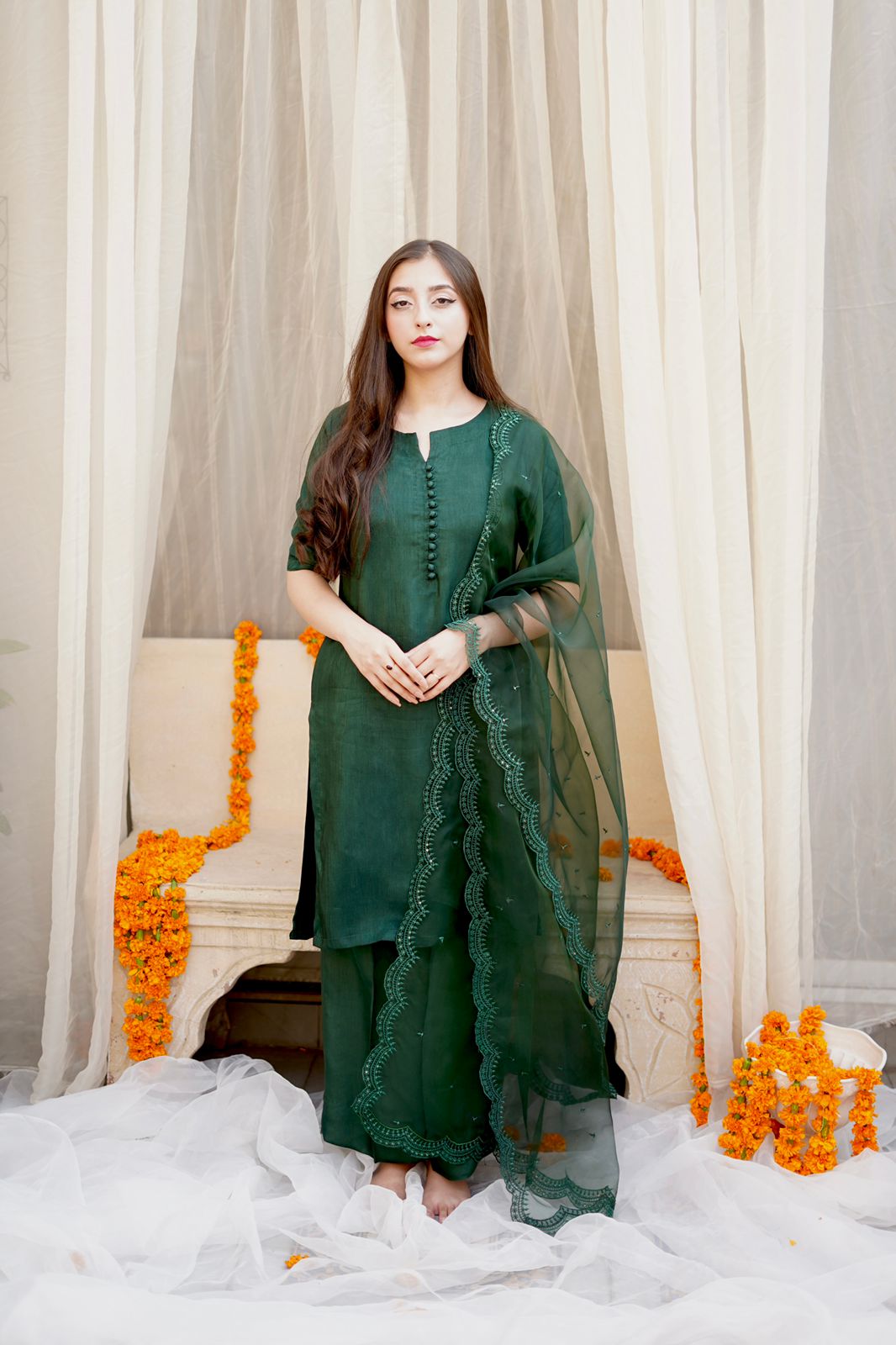 plain green dress design Simple Green Dress Design